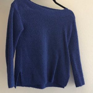 Blue sweater from Nordstrom Rack